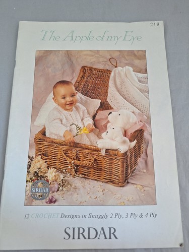 Vintage baby crochet pattern - baby,