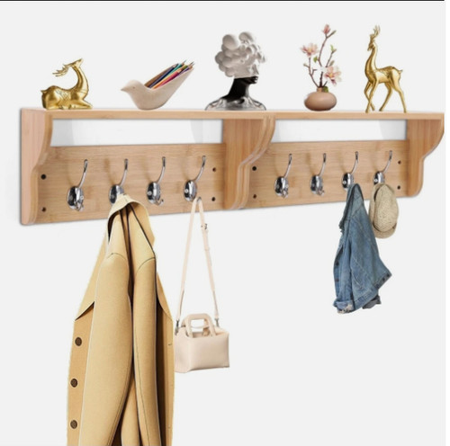 Coat hooks with shelf - coat,