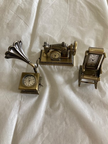 Vintage timex mini clocks - vintage,