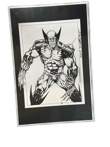 Wolverine marvel men signed - wolverine,
