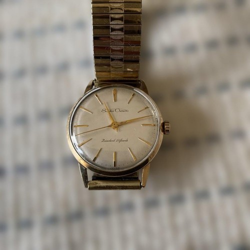 Sanko crown hand wind watch - crown,