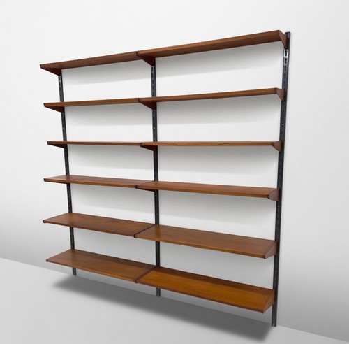Teak shelving system - teak, by
