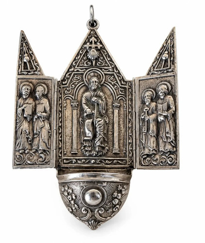 1964 sterling silver triptych - 1964,