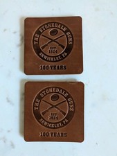 Leather Coasters The Stonedale