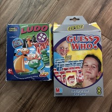 Travel game Bundle Inc MB Games Guess Who? And Chad Valley Magnetic Ludo