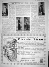 Antique Print 1910 Ladies