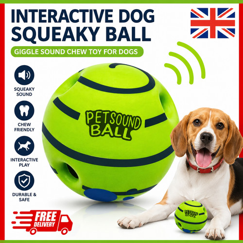 1pc large wobble dog toy - wobble,