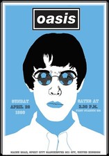 Oasis poster 1996 maine - poster,