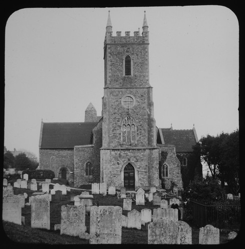 Photo hythe church west - west, view