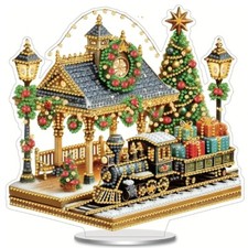 5D DIY Christmas Railway