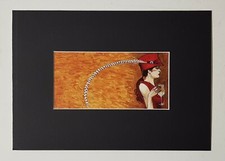 TODD WHITE 'Feather in her Cap' Mounted Litho Print