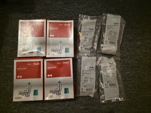 Danfoss trv lockshield valve - &,