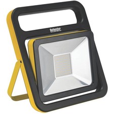 LED Slimline Work Light Impact Resistant Portable Compact Cool White 4000Lm 110V