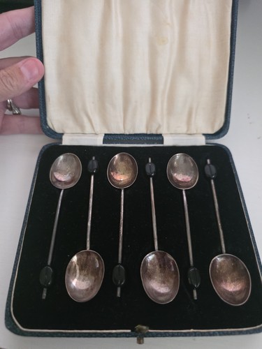 Sterling silver cased bean - cased,