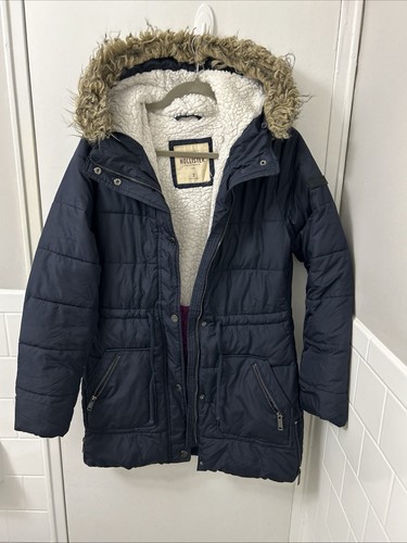 Hollister puffer parka jacket - hollister,