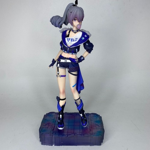 Silver wolf figure - silver, pvc
