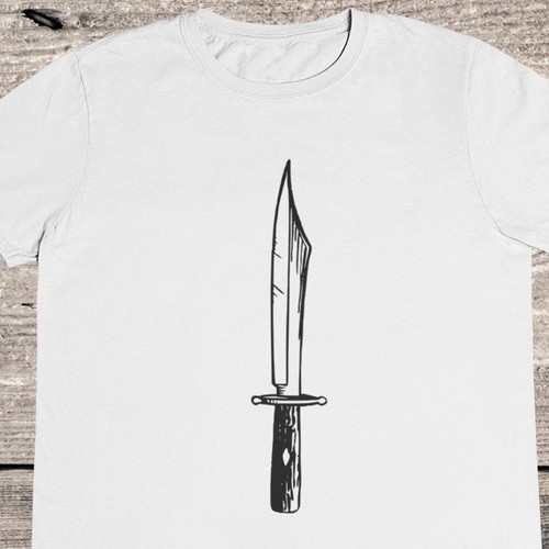 Commando knife shirt army - shirt, /