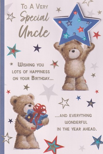 Uncle birthday greeting - uncle, card