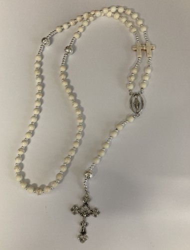 Rosary beads necklace - beads/necklace,