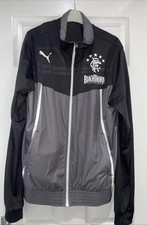 Rangers 2013-14 Puma Trackie Jacket - Traning Jacket Blackthorn Size Large