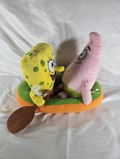 Spongebob And Patrick Plush In A Boat Simba Plush Simba 2011 Viacom