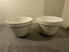 2x Small Vintage Pudding Bowls No. 42 Made In England