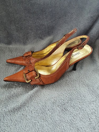 Brown tan marco moreo heels - brown,