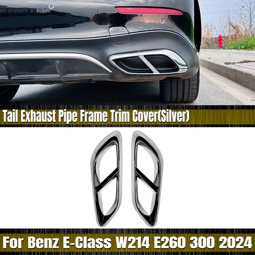 Tail exhaust pipe frame trims - exhaust,