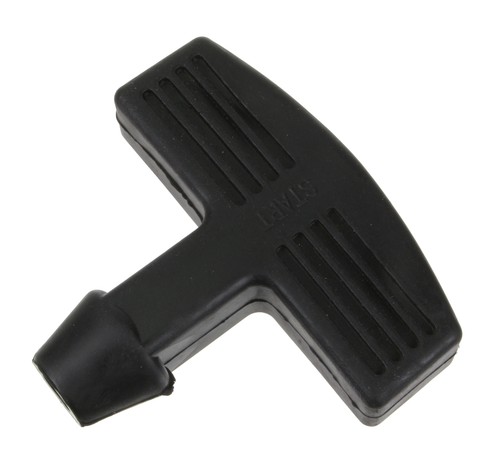 Starter handle with insert - with,