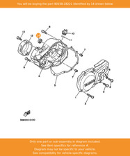 YAMAHA Plug, 90338-28221 OEM