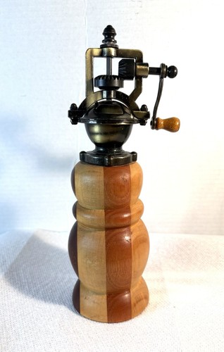 Antique style crank pepper - style,