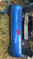 Rear Bumper Kia Rio 2008 Blue 5 Door Hatchback