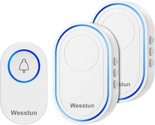 Wireless Doorbell with 2