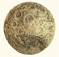 Antique Moon Surface Design