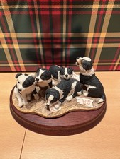 Border Fine Arts "Collie Pups