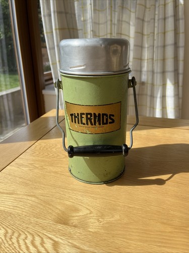 Vintage thermos flask - thermos,