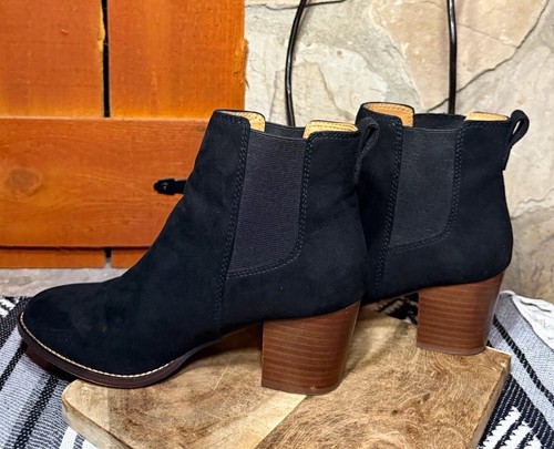 Crew black faux suede - j.crew,