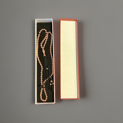 Copper islamic prayer beads - islamic,