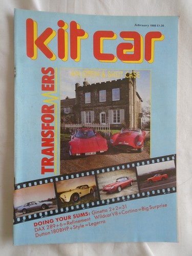 Kit car feb 1988 - kit,