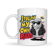Cool Rebel Sheep Mug – “I