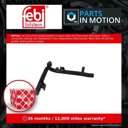 Coolant pipe fits caddy - fits, mk3