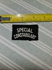 Vintage special constabulary
