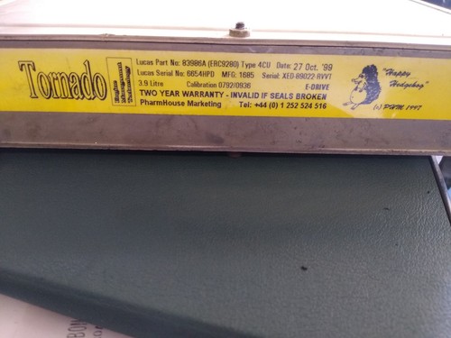 Rover tornado ecu - 3.9,