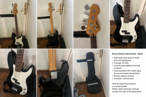 Encore string electric bass - string,