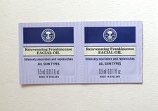 Neal's Yard Rejuvenating Frankincense Facial Oil 0.5ml x 2 Samples New Sealed