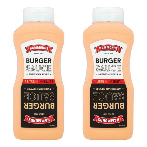 Hammonds burger sauce uk - sauce, 1l