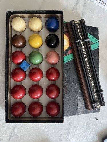 Snooker balls set 40mm - set, score