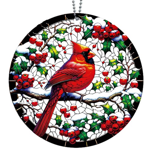 Cardinal christmas ornaments - cardinal,