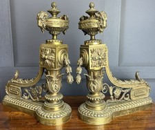 French Empire Brass Chenet