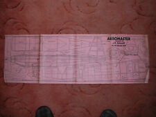 Aeromodeller Plans of the Snoopy and Akromaster Glider & Semi Scale